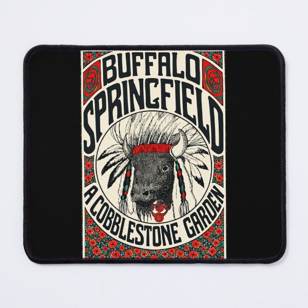 Item preview, Vintage Buffalo Springfield Poster with Psychedelic ’60s California Folk Vibes designed and sold by Analog Aura .