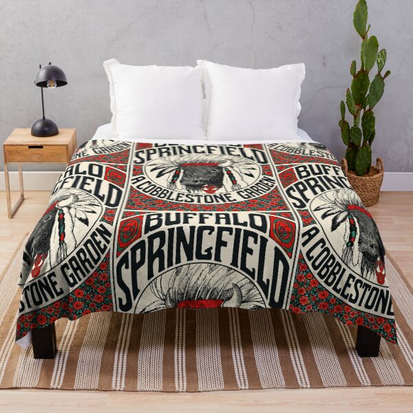 Item preview, Vintage Buffalo Springfield Poster with Psychedelic ’60s California Folk Vibes designed and sold by Analog Aura .