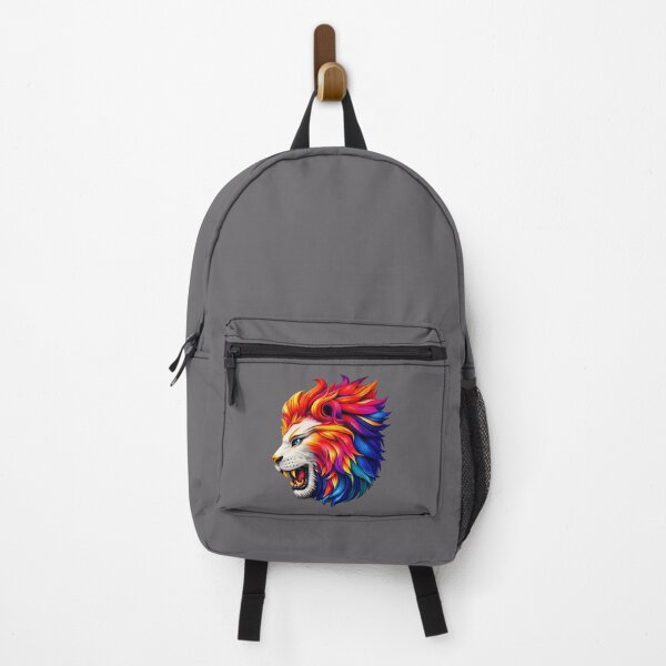 Item preview, Neon Roaring Lion - New Art King of the Jungle - New Collection designed and sold by Royal Beast Art.