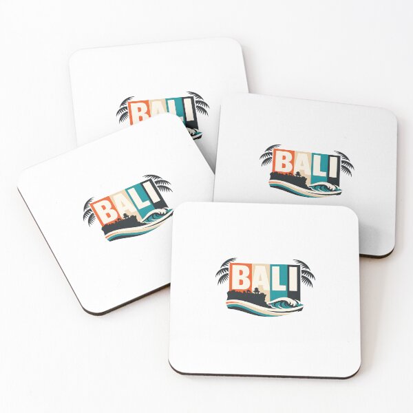 Item preview, Bali Retro Vintage Travel Shirt designed and sold by SJarts Creative Studio.