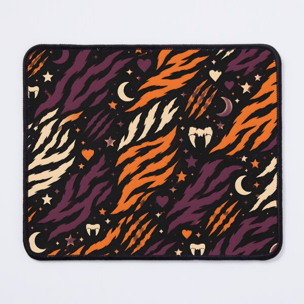 Item preview, Hot Tiger Print Hearts Dark Animal Aesthetic designed and sold by Furrenzy.