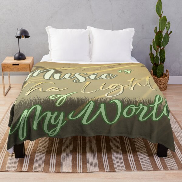 Item preview, Music Is The Light Of My World designed and sold by BrightrDayMusicArt.