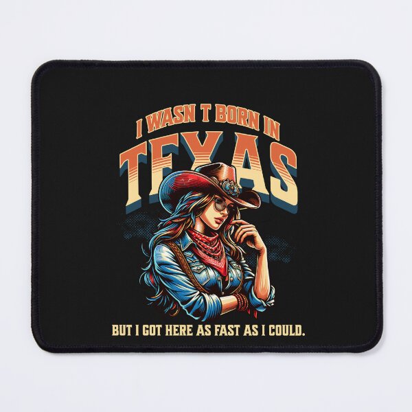 Item preview, Texas Relocated Woman Resident Graphic designed and sold by Tsugraf Designs.