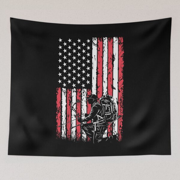 Item preview, Bowhunter USA Flag Hunter Archer Archery Bowhunting Man designed and sold by GrandeDuc.
