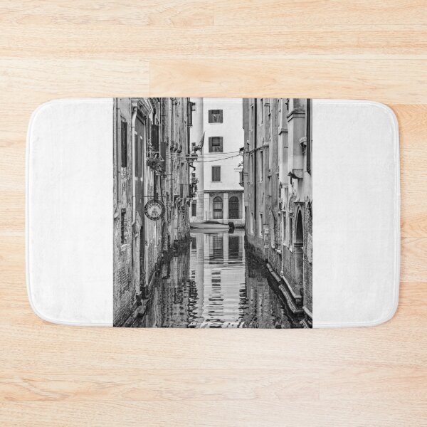 Item preview, Picturesque Venetian Canal Scene B+W designed and sold by Gerard Fornarotto.