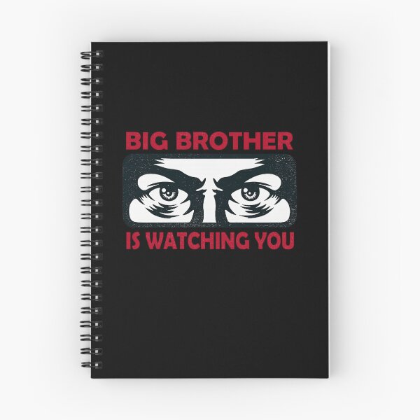 Item preview, Big Brother Is Watching You Dystopian Quote Design designed and sold by Ekonolotie.