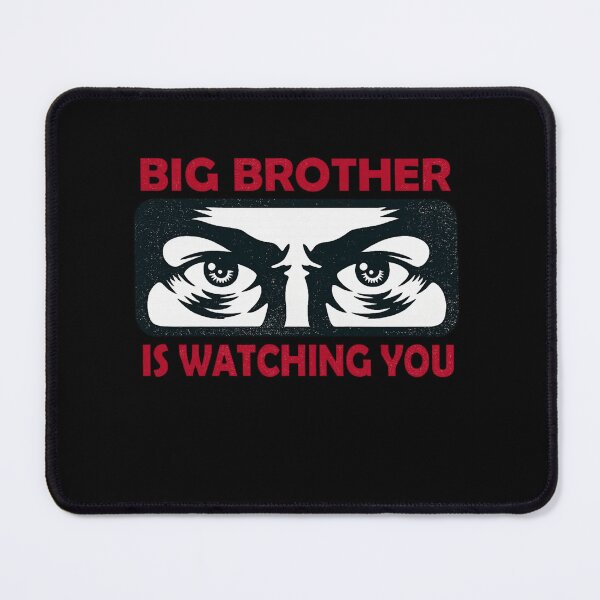 Item preview, Big Brother Is Watching You Dystopian Quote Design designed and sold by Ekonolotie.