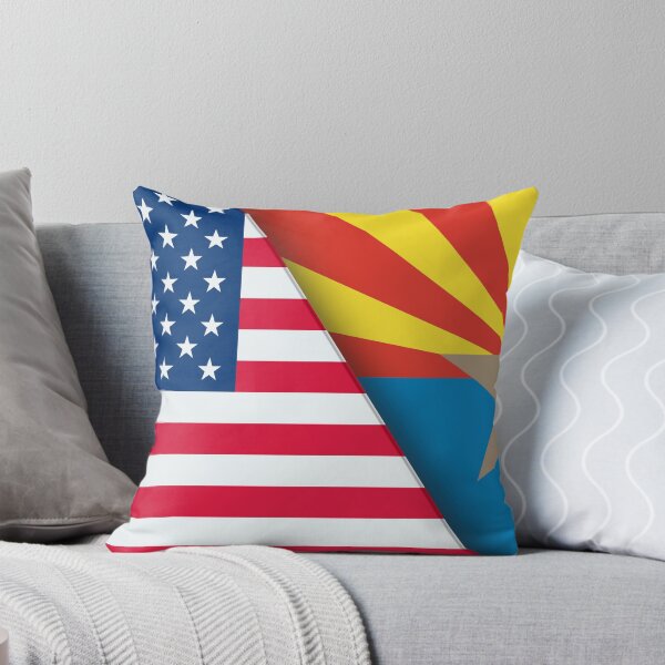 Item preview, Double Flag of USA and Arizona. United States and Arizona official flags. 3D illustration. Illustration of Double Flag. National symbol. American and Arizona symbol. Two Flags Together designed and sold by Decoriolus.