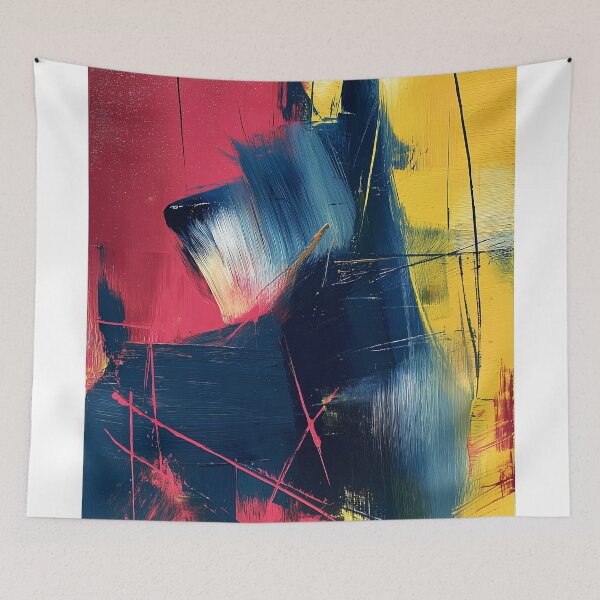 Item preview, Abstract Blue schnauzer Silhouette designed and sold by lautir.
