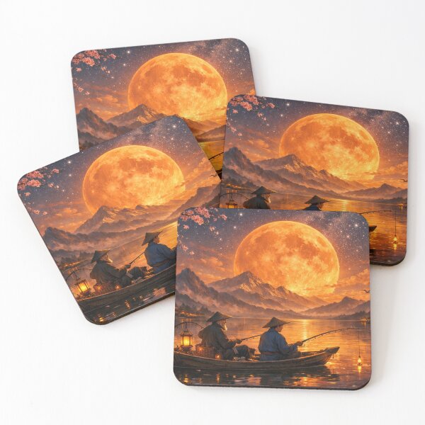 Item preview, Moonfisher at evening rest designed and sold by Sigtrix.