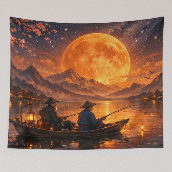 Item preview, Moonfisher at evening rest designed and sold by Sigtrix.