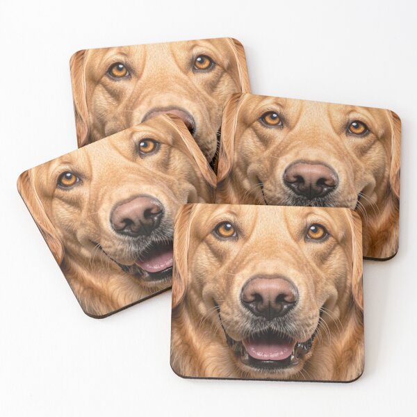 Artikelvorschau, Golden Retriever entworfen und verkauft von Kirrindy Designs.