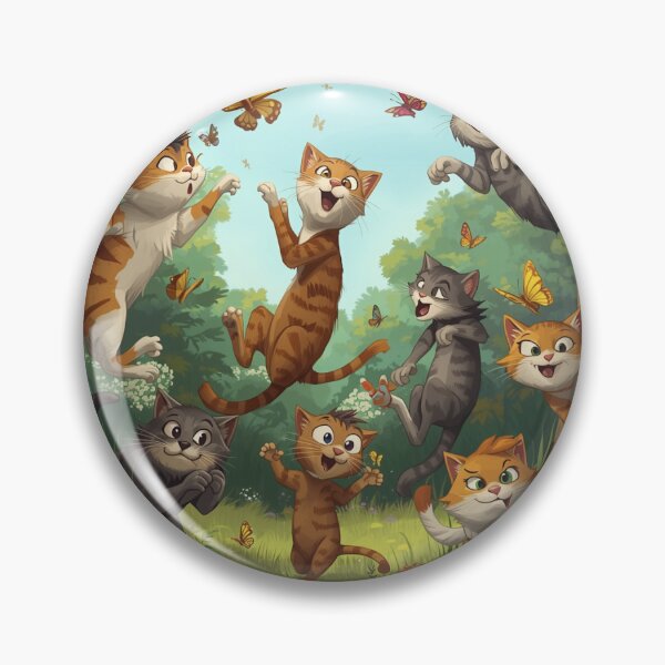 Item preview, cats play designed and sold by SanjyArts7.