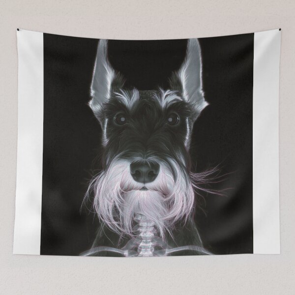 Item preview, Schnauzer X-Ray portrait designed and sold by lautir.