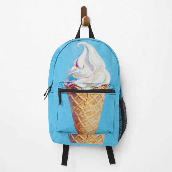 Item preview, Soft Serve Ice Cream Cone Pop Art Oil Painting designed and sold by Michael Schwarz.