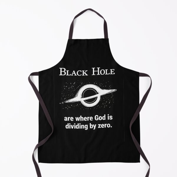 Item preview, Black Hole Where God Divides By Zero Funny Science Design designed and sold by Ekonolotie.