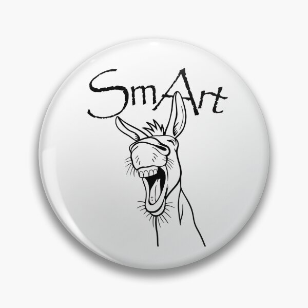 Item preview, Sarcastic Funny Donkey Line Drawing designed and sold by TLKStudio.