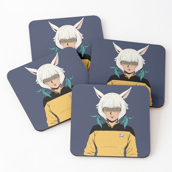 Item preview, FFXIV x Star Trek – Y'shtola LaForge designed and sold by nyanjutsu.