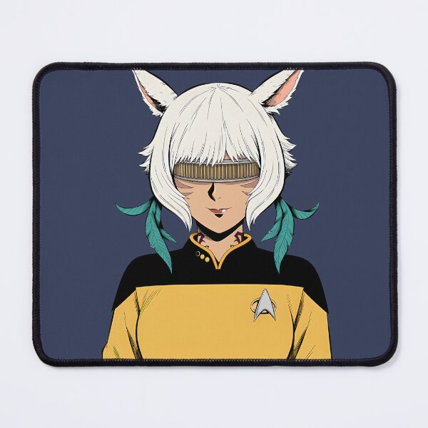 Item preview, FFXIV x Star Trek – Y'shtola LaForge designed and sold by nyanjutsu.