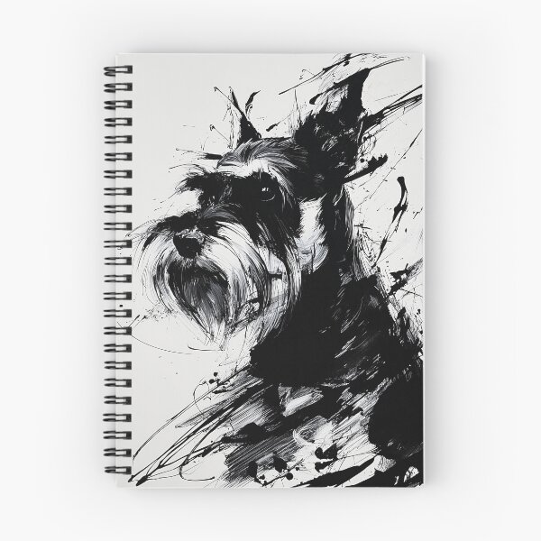 Item preview, Schnauzer in Black Ink designed and sold by lautir.
