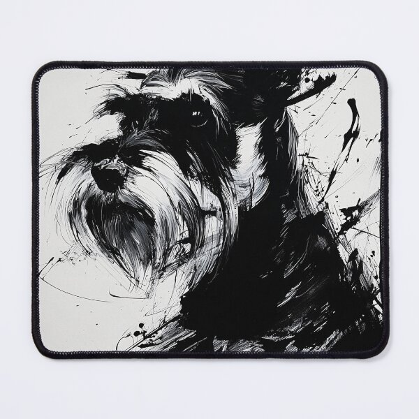 Item preview, Schnauzer in Black Ink designed and sold by lautir.
