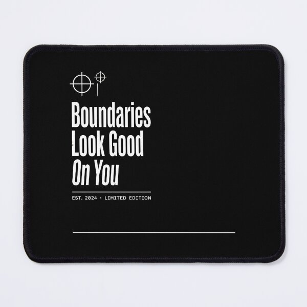 Item preview, Boundaries Look Good On You: Minimalist Typography designed and sold by artlife4.