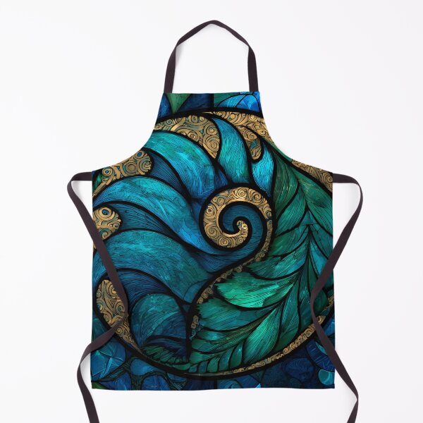 Item preview, New Zealand Māori Paua Pattern Koru Design 908 designed and sold by GrinGalore.