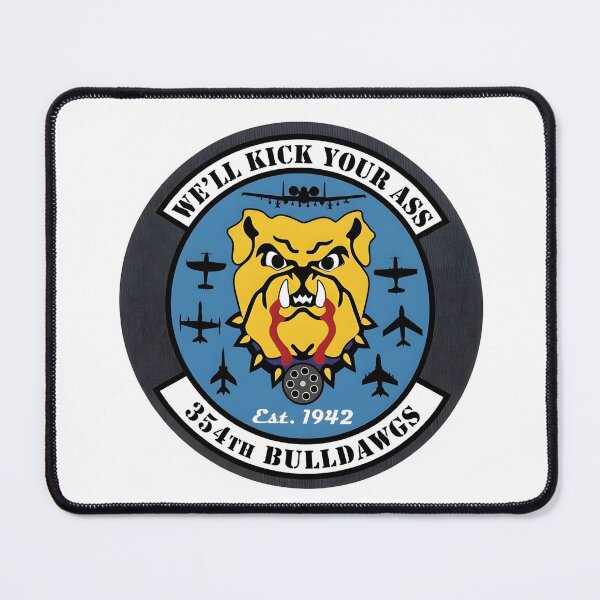 Item preview, Official Emblem of the 354th Fighter Squadron Bulldogs designed and sold by CharlieDesings.