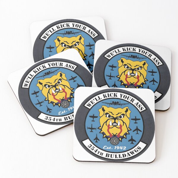 Item preview, Official Emblem of the 354th Fighter Squadron Bulldogs designed and sold by CharlieDesings.