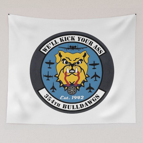 Item preview, Official Emblem of the 354th Fighter Squadron Bulldogs designed and sold by CharlieDesings.