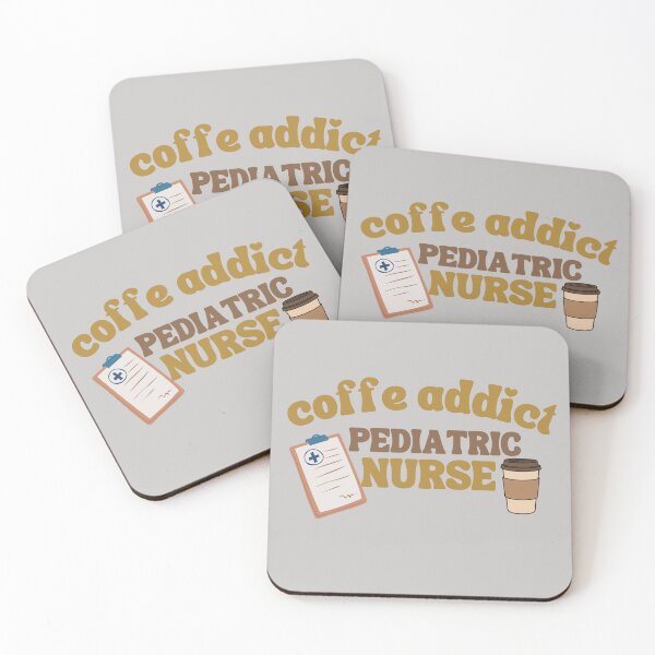 Item preview, Pediatric Nurse  PICU RN Coffee Addict Cute Peds  designed and sold by medoutfits.