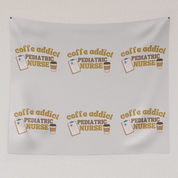 Item preview, Pediatric Nurse  PICU RN Coffee Addict Cute Peds  designed and sold by medoutfits.