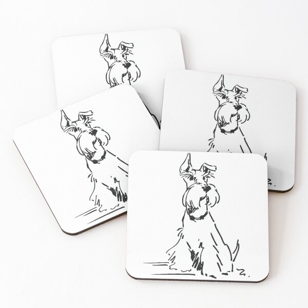Item preview, Sitting Schnauzer Sketch designed and sold by lautir.