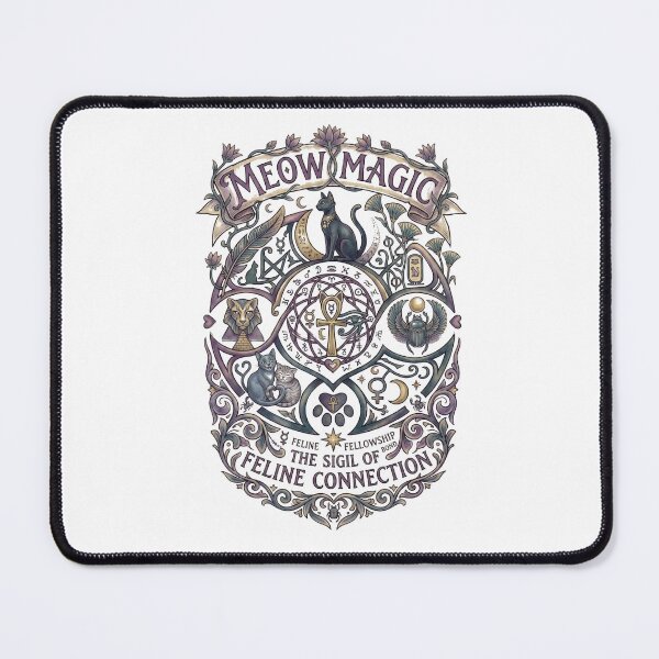 Item preview, Meow Magic: The Sigil of Feline Connection designed and sold by Spiritualwall.