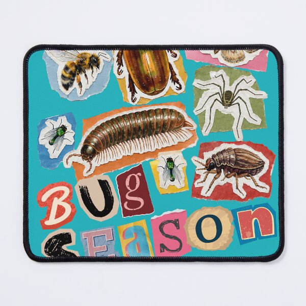 Item preview, Bug season spring summer insects paper collage designed and sold by BigMRanch.