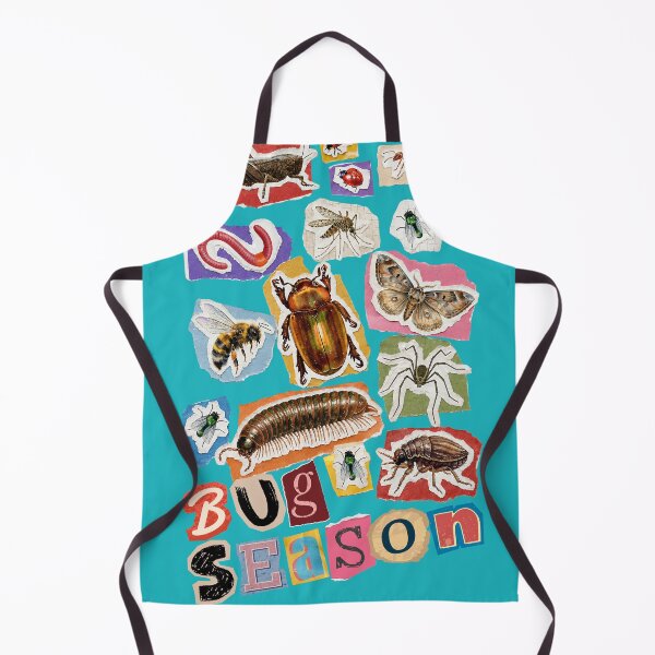 Item preview, Bug season spring summer insects paper collage designed and sold by BigMRanch.