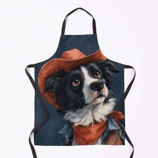 Item preview, Border Collie Cowboy designed and sold by prettykaler.