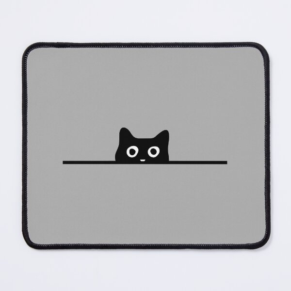 Item preview, Funny Black Cat Sneaky Peaking Cat Lover Gift designed and sold by Artycom.