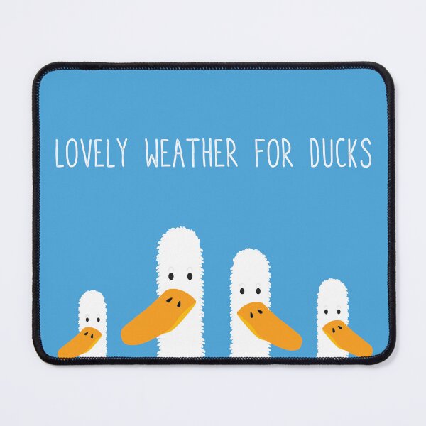 Item preview, Lovely Weather For Ducks Design designed and sold by Moosley Studio.
