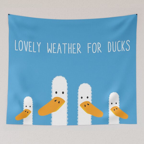 Item preview, Lovely Weather For Ducks Design designed and sold by Moosley Studio.