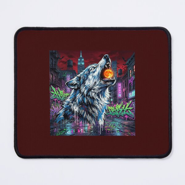 Item preview, Graffiti Wolf designed and sold by ChillCanvxs.