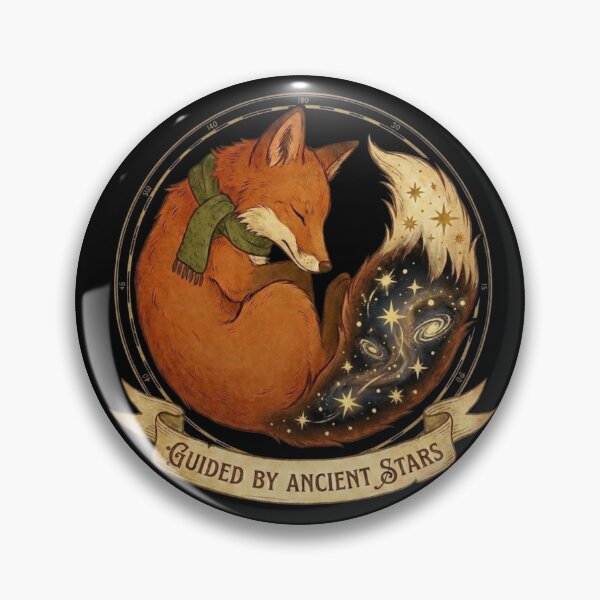 Item preview, Guided By Ancient Stars Celestial Cozy Sleeping Fox designed and sold by Rahaf-shop9.