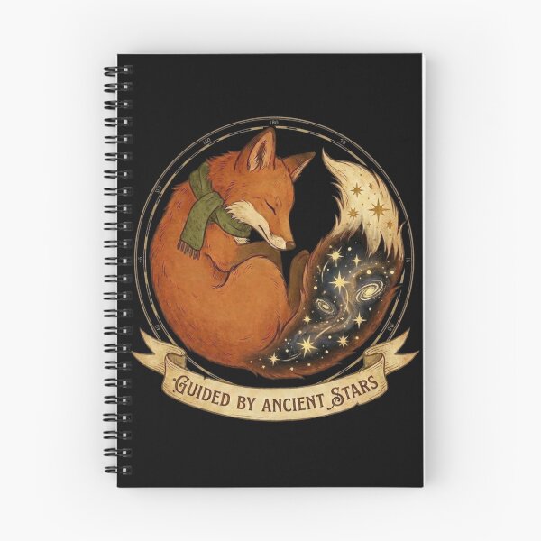Item preview, Guided By Ancient Stars Celestial Cozy Sleeping Fox designed and sold by Rahaf-shop9.