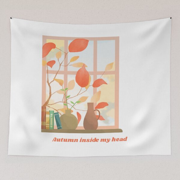 Item preview, Autumn inside my head designed and sold by creativityisfun.