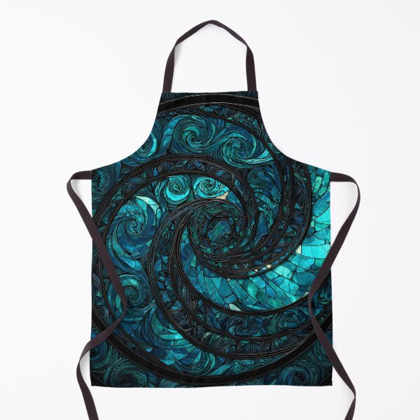 Item preview, New Zealand Māori Paua Pattern Koru Design 909 designed and sold by GrinGalore.