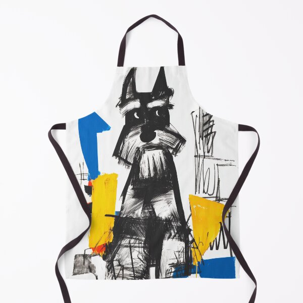 Item preview, Abstract schnauzer With Colorful Background designed and sold by lautir.
