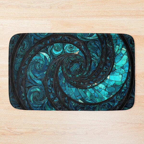 Item preview, New Zealand Māori Paua Pattern Koru Design 909 designed and sold by GrinGalore.