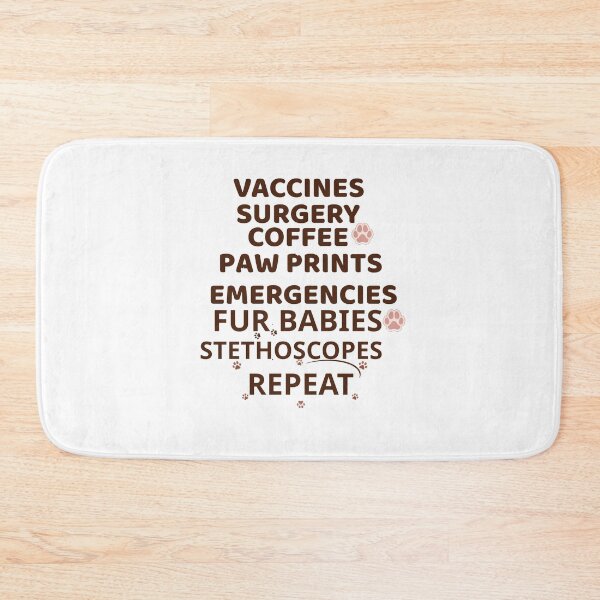 Item preview, Vaccines Surgery Coffee Fur Babies Repeat - Funny Relatable Veterinary Routine designed and sold by batoot1.