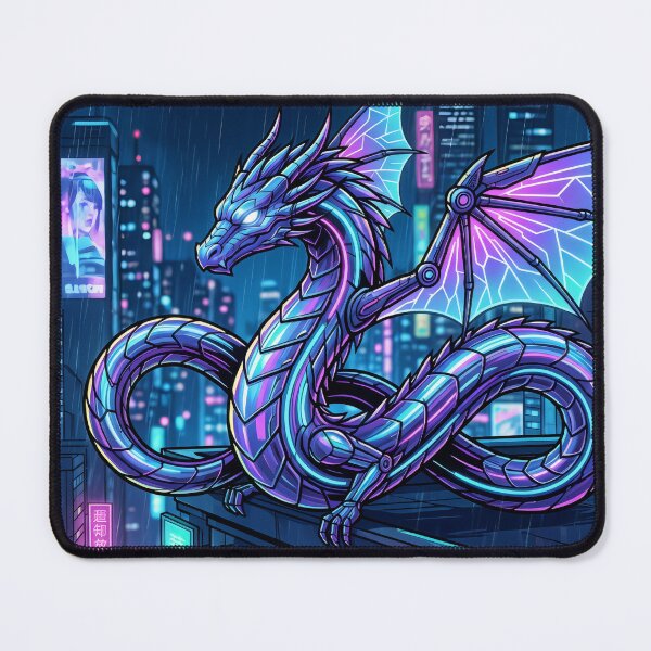 Item preview, Neon Cyber Dragon: Neo Tokyo Serpent designed and sold by Neo Tokio.