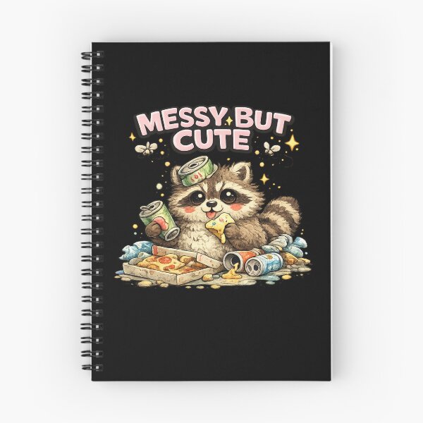 Item preview, Messy But Cute Funny Raccoon designed and sold by Hobby-up.